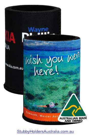 Custom Stubby Holders in Australia Stitched