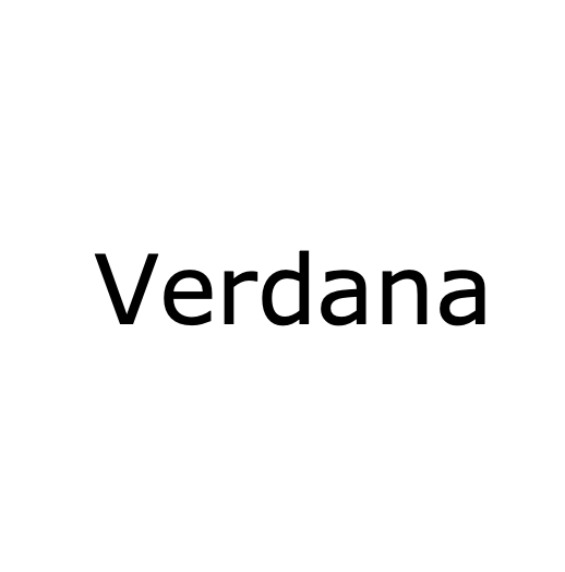 Verdana