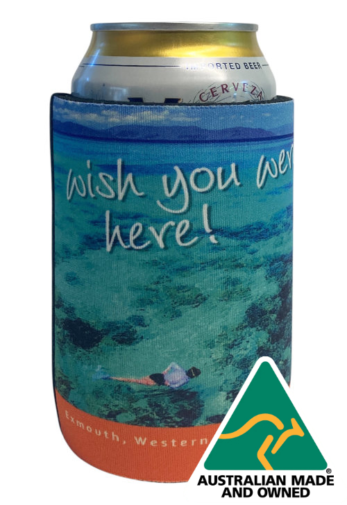 Aussie made Stubby Holder with full colour printing